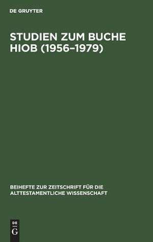 Studien zum Buche Hiob (1956-1979) de Georg Fohrer