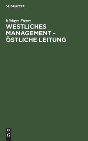 WESTL.MANAGEMENT - OESTL. LEITUNG (PIEPER)