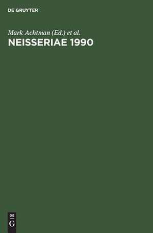 Neisseriae 1990: Proceedings of the Seventh International Pathogenic Neisseriae Conference, Berlin, Federal Republic of Germany, September 9-14, 1990 de Mark Achtman