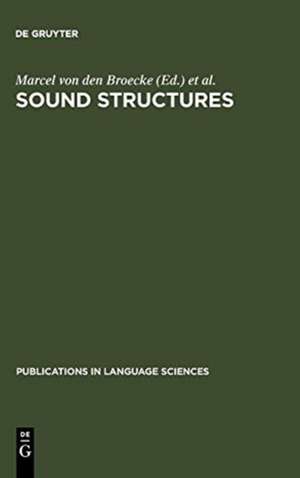 Sound Structures: Studies for Antonie Cohen de Marcel von den Broecke