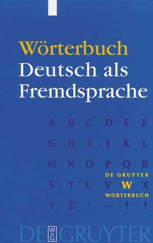 Wörterbuch Deutsch als Fremdsprache de Günter Kempcke