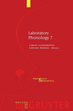 Laboratory Phonology 7 de Carlos Gussenhoven