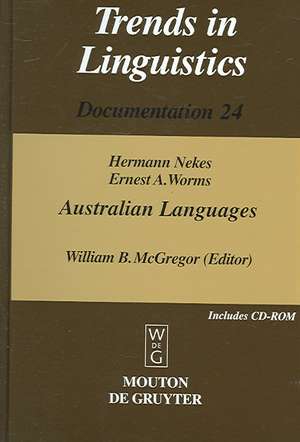 Australian Languages de Hermann Nekes