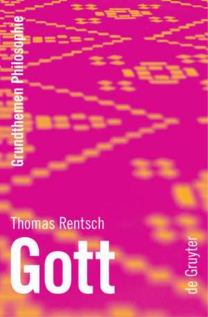 Gott de Thomas Rentsch