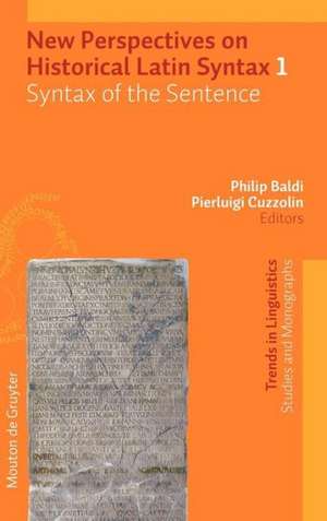 Syntax of the Sentence de Philip Baldi