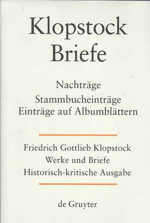 Nachträge, Stammbucheinträge, Einträge auf Albumblättern de Helmut Riege