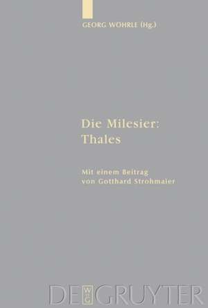 Thales de Gotthard Strohmaier