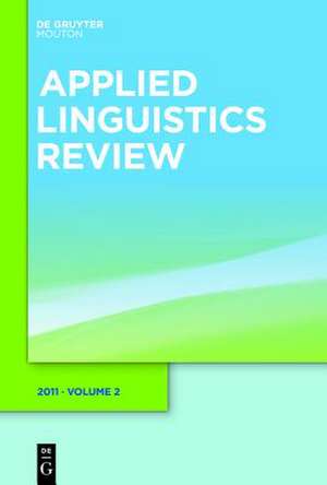 Applied Linguistics Review. 2011 2 de Li Wei