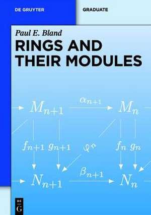 Rings and Their Modules de Paul E. Bland