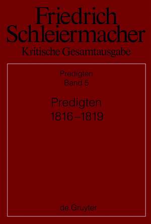 Predigten 1816-1819 de Katja Kretschmar