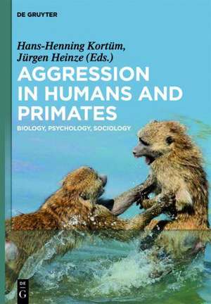 Aggression in Humans and Other Primates: Biology, Psychology, Sociology de Luciano Andreozzi