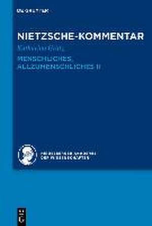 Kommentar zu Nietzsches "Menschliches, Allzumenschliches" II de Katharina Grätz