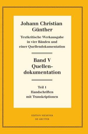 Quellendokumentation: Teil 1: Handschriften mit Transkriptionen de Reiner Bölhoff