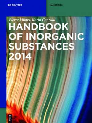 Handbook of Inorganic Substances de Pierre Villars