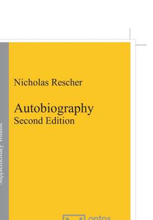 Autobiography de Nicholas Rescher