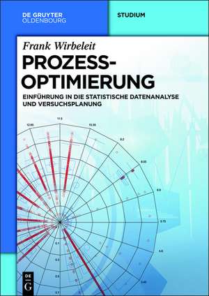 Prozessoptimierung: Einführung in die Statistische Datenanalyse und Versuchsplanung de Frank Wirbeleit