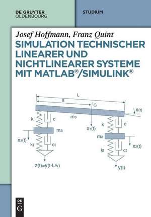 Simulation technischer linearer und nichtlinearer Systeme mit MATLAB/Simulink de Josef Hoffmann