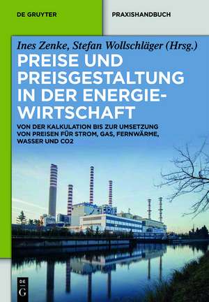 Preise und Preisgestaltung in der Energiewirtschaft: Von der Kalkulation bis zur Umsetzung von Preisen für Strom, Gas, Fernwärme, Wasser und CO2 de Ines Zenke