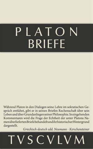 Briefe: Griechisch-deutsch de Platon