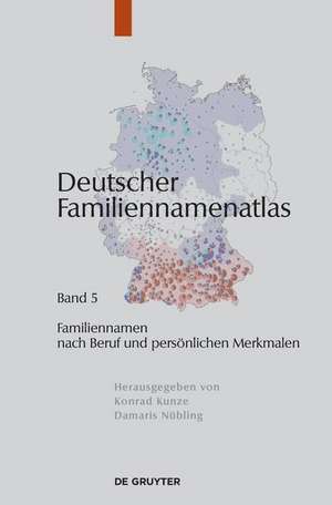 Familiennamen nach Beruf und persönlichen Merkmalen de Fabian Fahlbusch