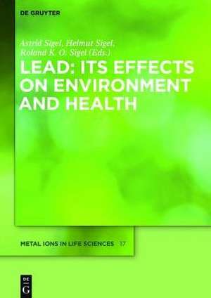 Lead: Its Effects on Environment and Health de Katsuyuki Aoki