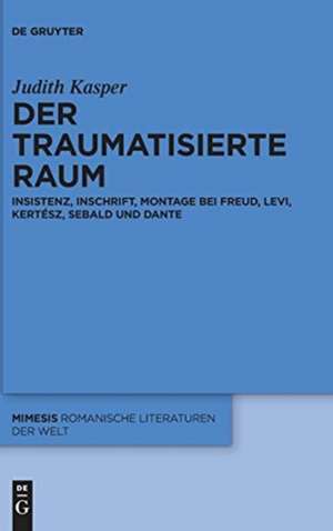 Der traumatisierte Raum: Insistenz, Inschrift, Montage bei Freud, Levi, Kertész, Sebald und Dante de Judith Kasper