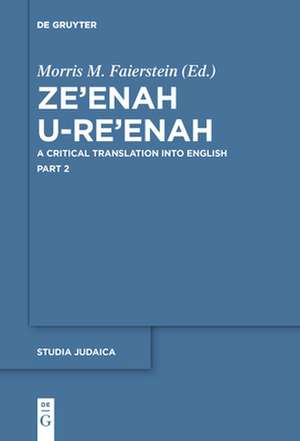 Ze'enah u Re'enah de Morris Michael Faierstein