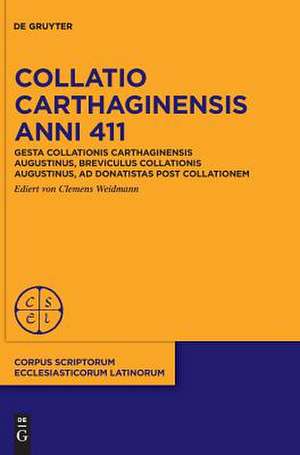 Collatio Carthaginensis Anni 411 de Augustinus