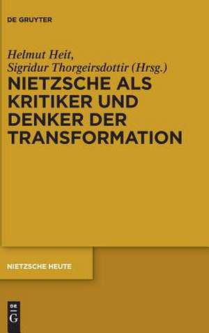 Nietzsche als Kritiker und Denker der Transformation de Helmut Heit