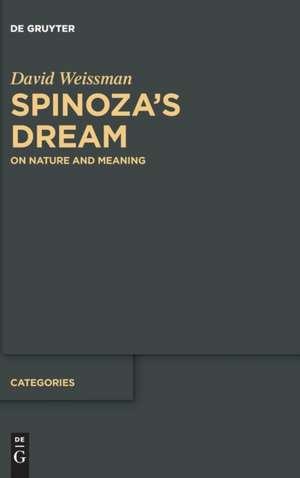 Spinoza's Dream de David Weissman