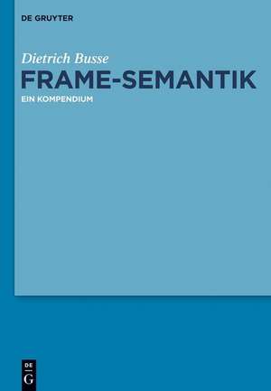 Frame-Semantik de Dietrich Busse