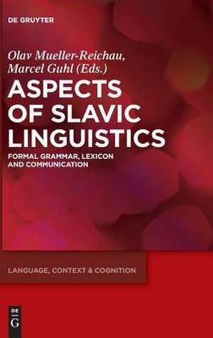 Aspects of Slavic Linguistics de Marcel Guhl