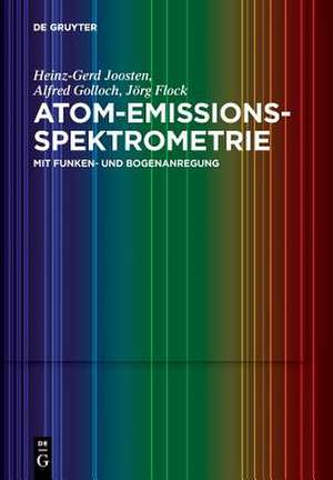 Atom-Emissions-Spektrometrie de Jorg Flock