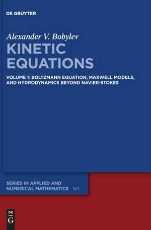 Bobylev, A: Kinetic Equations