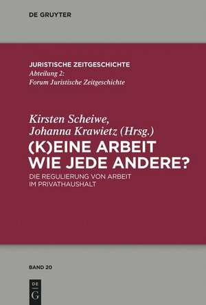 (K)Eine Arbeit wie jede andere? de Johanna Krawietz