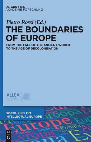 The Boundaries of Europe de Pietro Rossi