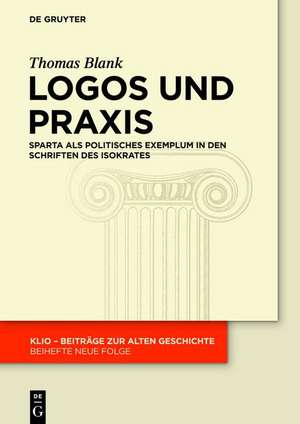 Logos und Praxis de Thomas Blank