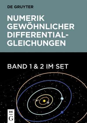 Numerik gewöhnlicher Differentialgleichungen. Set Band 1+2 de Martin Hermann