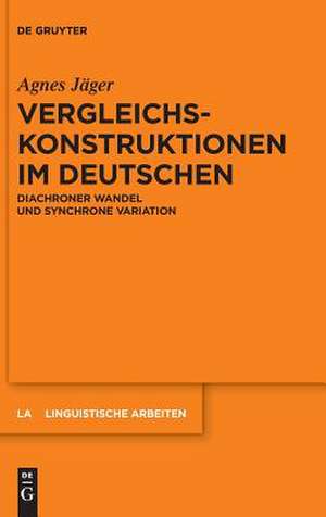 Vergleichskonstruktionen im Deutschen de Agnes Jäger