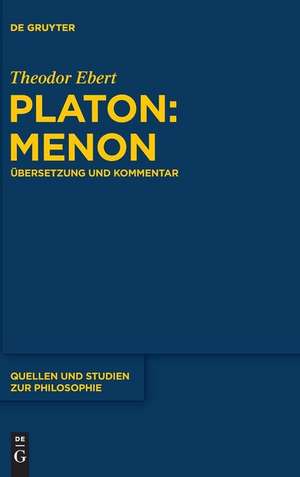 Platon: Menon de Theodor Ebert