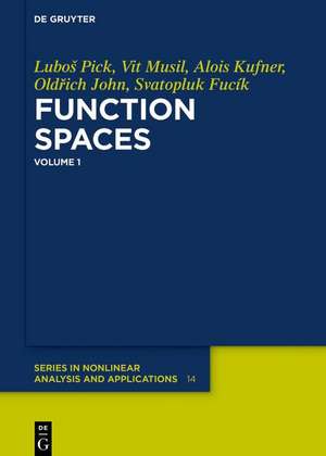 Function Spaces, 1 de Lubos Pick