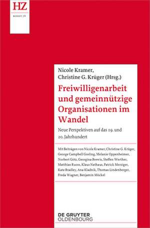 Freiwilligenarbeit und gemeinnützige Organisationen im Wandel de Nicole Kramer