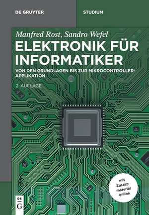 Elektronik für Informatiker de Manfred Rost