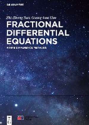 Fractional Differential Equations de Zhi-Zhong Sun