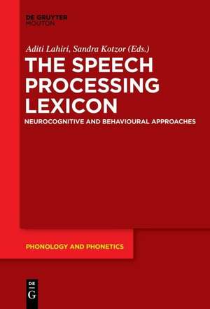 The Speech Processing Lexicon de Sandra Kotzor