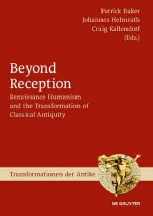 Beyond Reception de Patrick Baker