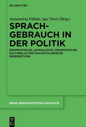 Sprachgebrauch in der Politik de Igor Trost