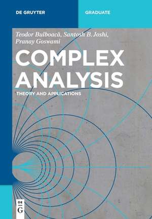 Complex Analysis de Teodor Bulboac¿