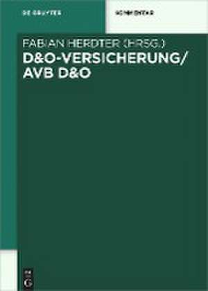 D&O-Versicherung/AVB D&O de Fabian Herdter