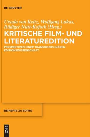 Kritische Film- und Literaturedition